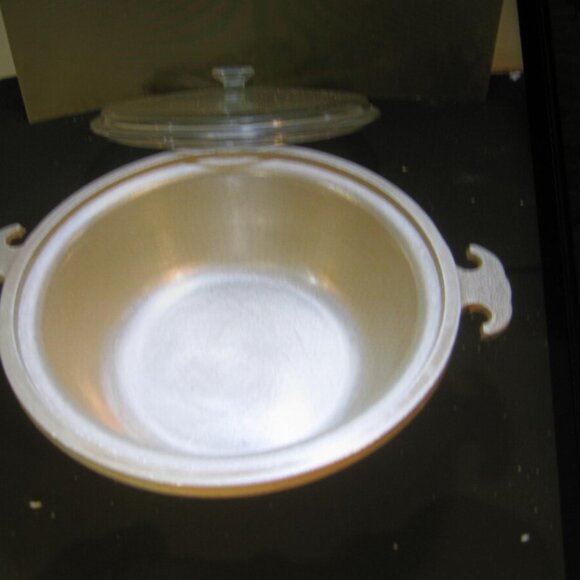 Lid (only) 9 1/2" Fits 2 Qt. Aluminum Guardian Service Skillet Replacement - Picture 2 of 3